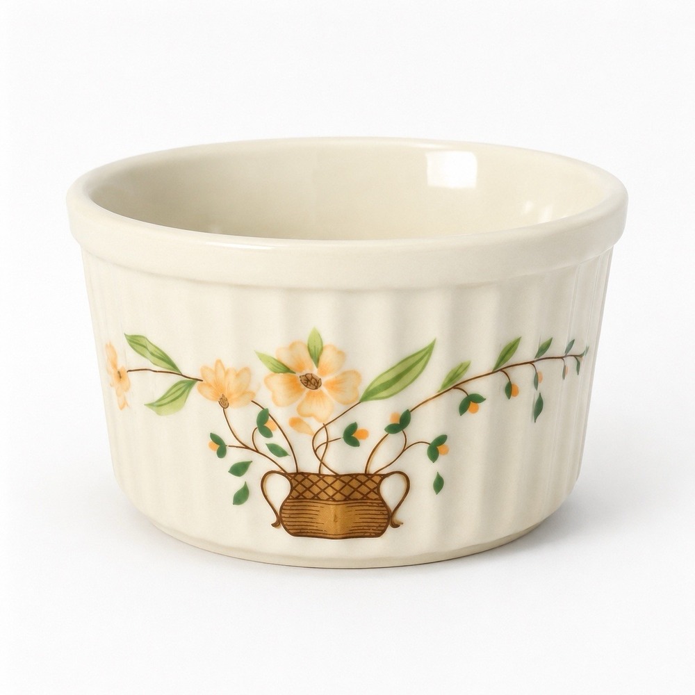 Vintage Ramekin Countryside Stoneware Collection Cottagecore 1980s Japan Grandma